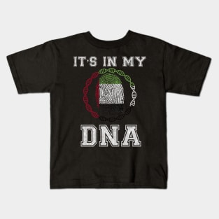 United Arab Emirates  It's In My DNA - Gift for UAE Emirati From United Arab Emirates Kids T-Shirt